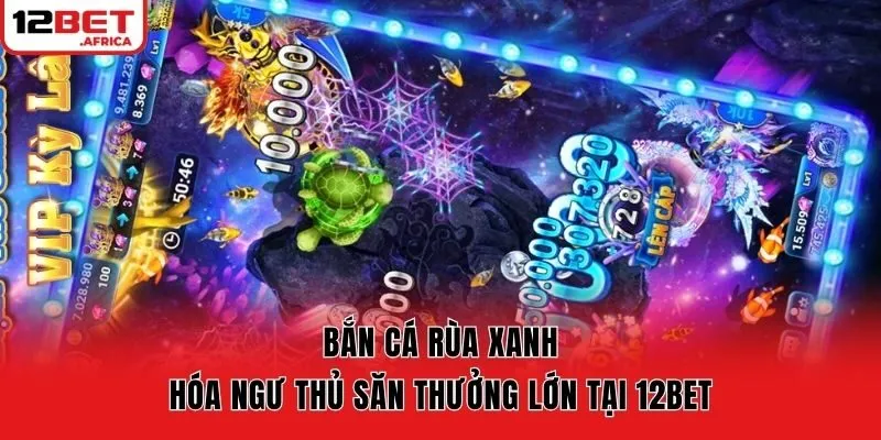 Bắn Cá Rùa Xanh – Hóa Ngư Thủ Săn Thưởng Lớn Tại 12bet