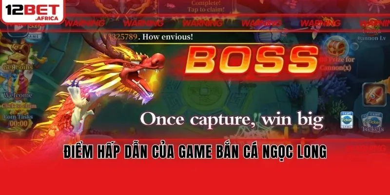 Điểm hấp dẫn của game bắn cá Ngọc Long